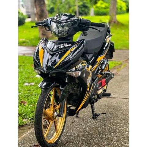Tem rời exciter 150 vàng đen y15zr ảnh thực tế , tem 3 lớp bền màu - Decal Cao Cấp Nhất