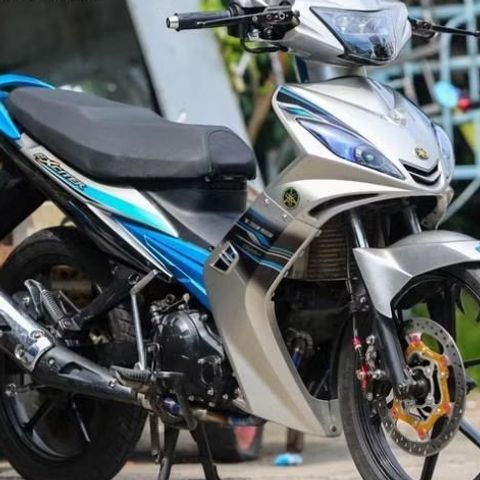 [FreeShip] [Ảnh thật] Tem rời Exciter135 - Mẫu MX xanh đen - Chuẩn From cực đẹp Quyen Decal