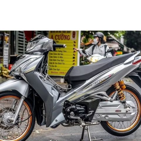 Tem rời Wave 125i - Future 2019 xám đen vàng, thiết kế đẹp mắt, in sắc nét, 3 lớp không bay màu MD00238 Cao Cấp