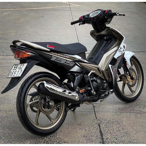 Tem rời Exciter 2010 trắng đen đồng , in sắc nét, 3 lớp không phai màu CM00082 1 2