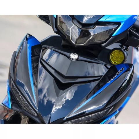 Tem Rời Yamaha Exciter 150 Hoa Văn Xanh Đen 2022  - Decal In Chất Lượng