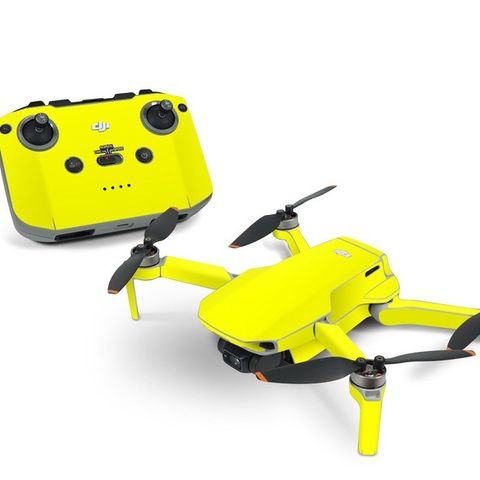 Skin Decal Dán Bảo Vệ Flycam Mavic Mini 2 - Full Body - Vàng Chanh