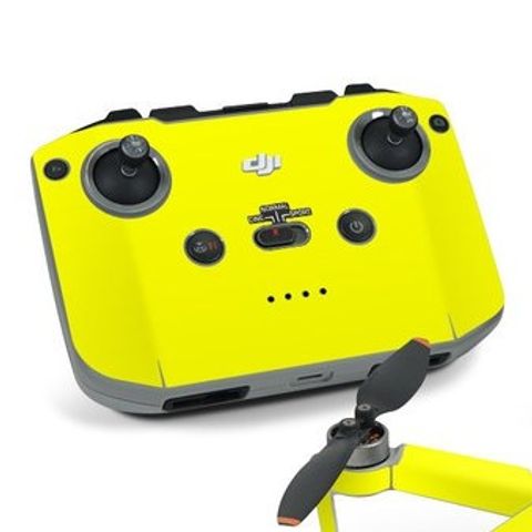 Skin Decal Dán Bảo Vệ Flycam Mavic Mini 2 - Full Body - Vàng Chanh