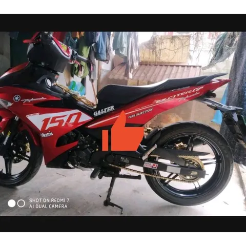 Tem Rời Exciter 150 Đỏ Mẫu Mới 2020