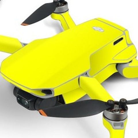 Skin Decal Dán Bảo Vệ Flycam Mavic Mini 2 - Full Body - Vàng Chanh