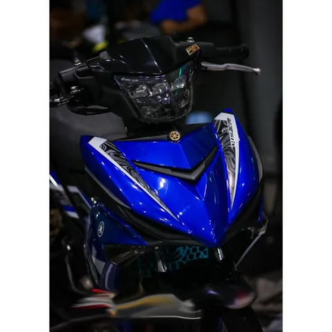 Tem rời Exciter 150 bản Y15ZR 2022 phối đen xanh GP, in sắc nét, 3 lớp không phai màu CM00021 1 2
