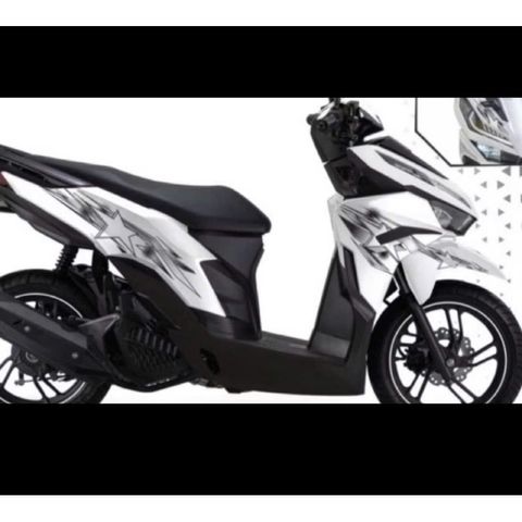 Tem Vario 125 Ngôi Sao dán xe trắng