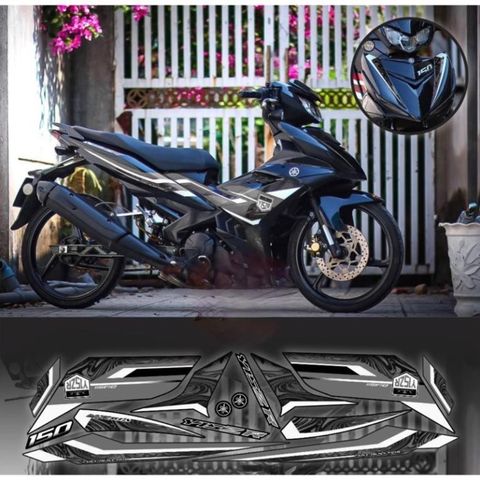 Tem rời ex 150 Y15 mới phối đủ màu