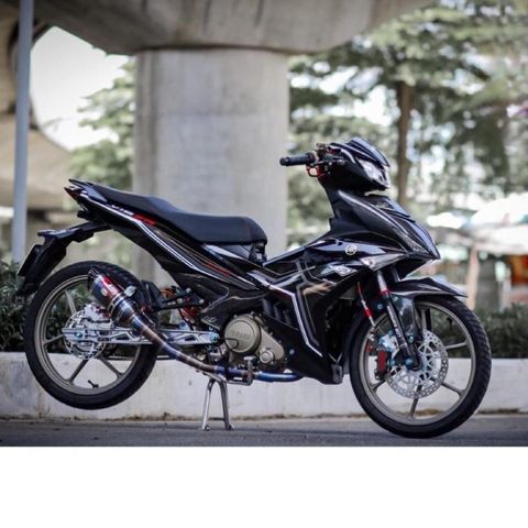 Tem exciter 2019 y16zr bạc đen