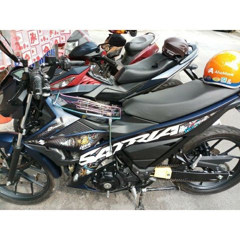 Tem Rời Satria Mẫu Mới 2021 - Tem 3 Lớp - Bảo Hành Phai Màu Trọn Đời