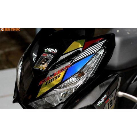 Tem Rời Honda Vario Click 2017 Dán Xe Đen Nhiều Màu  - Decal In Chất Lượng