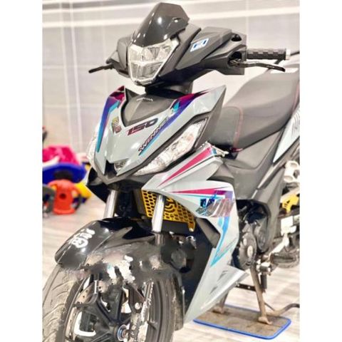 Tem Rời Winner V1 Xám Xi Măng 2022  - Decal In Chất Lượng