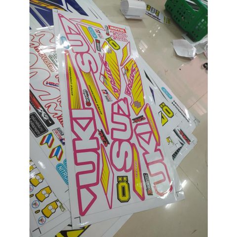Tem Rời Suzuki Satria F150  - Decal In Chất Lượng
