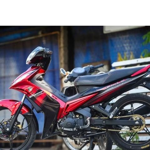 Tem Rời Dán Xe Exciter 2009 Mẫu 135 LC Đỏ Đen Cực Đẹp, Hàng 3 Lớp Chất Lượng Cao Quyen Decal