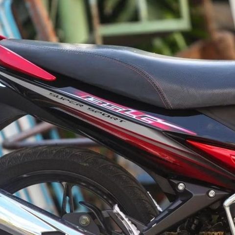 Tem Rời Dán Xe Exciter 2009 Mẫu 135 LC Đỏ Đen Cực Đẹp, Hàng 3 Lớp Chất Lượng Cao Quyen Decal