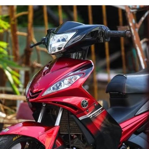 Tem Rời Dán Xe Exciter 2009 Mẫu 135 LC Đỏ Đen Cực Đẹp, Hàng 3 Lớp Chất Lượng Cao Quyen Decal