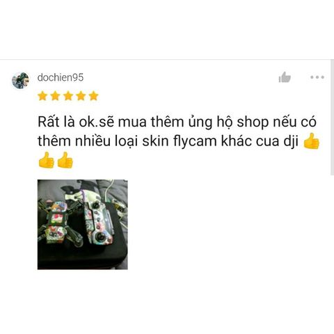 Skin Bảo Vệ Flycam Dji Spark Hoạt Hình