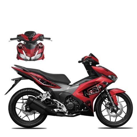 Tem Rời Honda Winner X V3 Logo Gulf Racing Fuels  - Decal In Chất Lượng