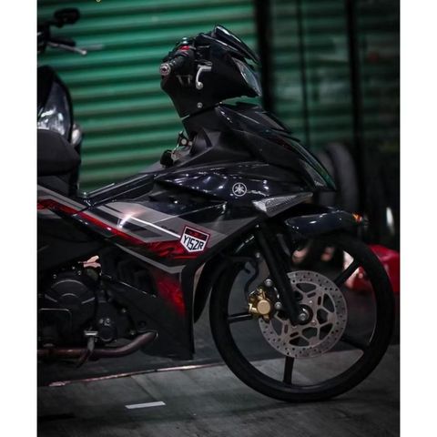 [FreeShip] [Ảnh thật] Tem rời Exciter 2022 - Mẫu Y15ZR xám đỏ nổi bật - Chuẩn From cực đẹp Quyen Decal