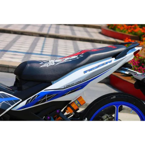 Tem rời Y15ZR xanh Gp đen cho Exciter 150 trắng - siêu hot 2023 Quyen Decal