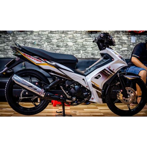[FreeShip] [Ảnh thật] Tem rời Exciter 135RC - Mẫu vàng đen chữ Ex đỏ - Chuẩn From cực đẹp Quyen Decal