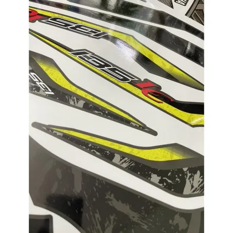 Tem Exciter 135 rời dán xe xám đen - mẫu Lc Quyen Decal