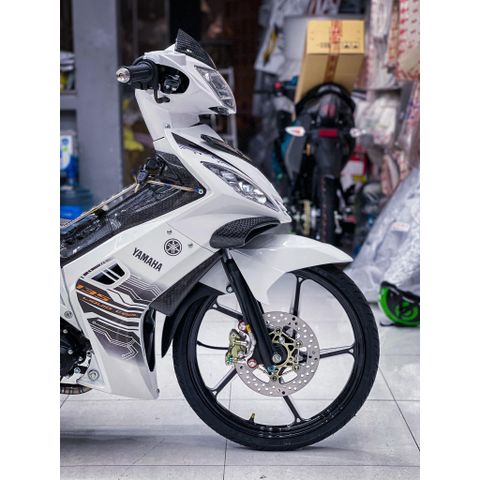 tem rời exciter 2006-2010 trắng đen mẫu ( Mới ) 2023 , tem 3 lớp cao cấp - Decal Cao Cấp Nhất