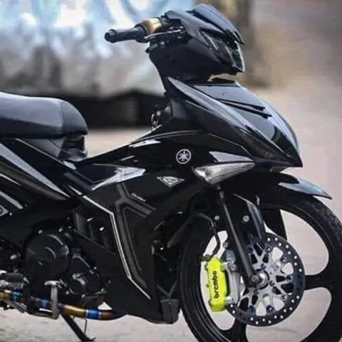 Tem Rời Ex 150 Y16ZR Đen Phối Xám Trắng