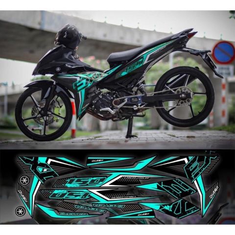 Tem Exciter EXC đủ màu lựa chọn