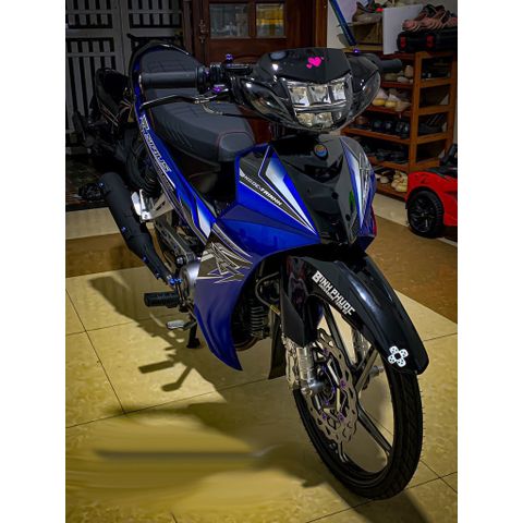 Tem rời Sirius RC hoạ tiết xanh GP đen, in sắc nét, 3 lớp không phai màu CM00051 1 2