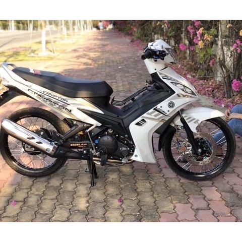 tem rời Ex 2010 Crypton X xe trắng bạc
