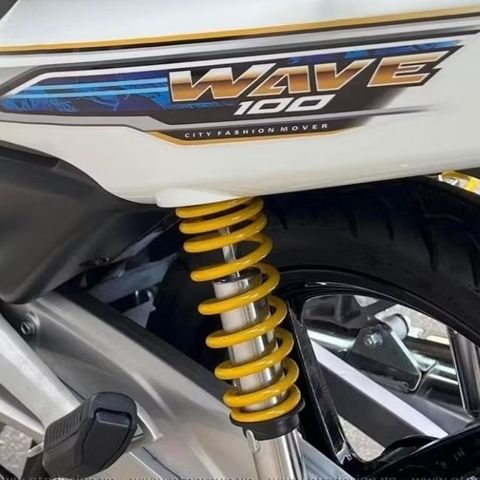 tem rời wave 100 trăng xanh đen mẫu đơn giản đẹp , tem 3 lớp bền màu - Decal Cao Cấp Nhất