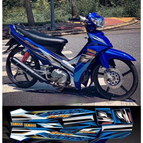 Tem sirius xanh GP, đổi màu theo yêu cầu.