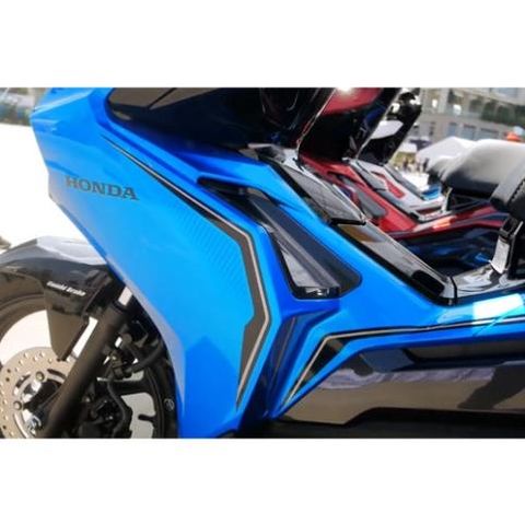 Tem Rời Dán Xe Air Blade 2021 Mẫu Zin Xanh Đen Cực Đẹp, Hàng 3 Lớp Chất Lượng Cao Quyen Decal