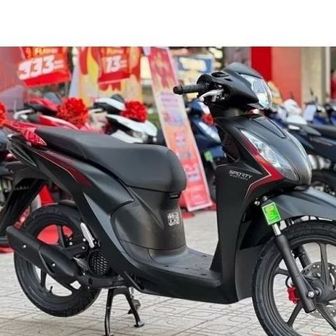 Tem rời vision đen đỏ nhám 2023 chuẩn , tem 3 lớp bền màu - Decal Cao Cấp Nhất