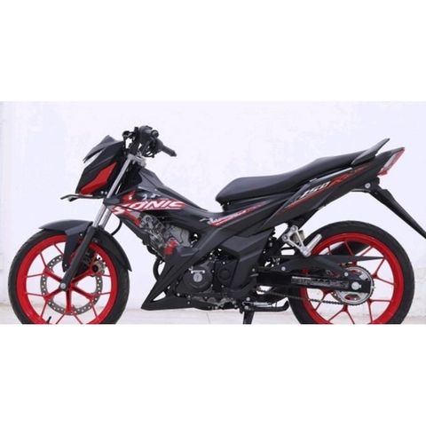 Tem Rời Honda Sonic 2020 Đen Nhám  - Decal In Chất Lượng