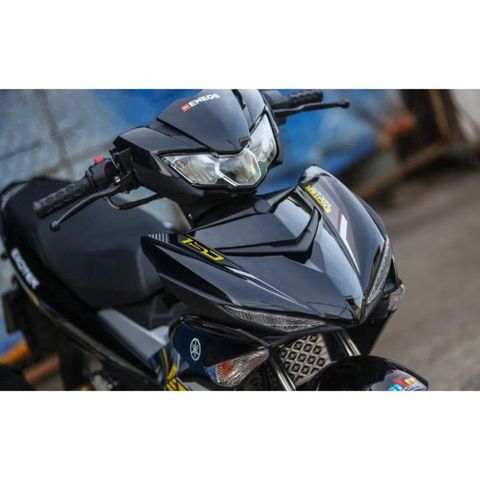 Tem Rời Exciter 150 2022 Dán Xe Đen Phối Tem Vàng - Tem Chuẩn Đẹp  - Decal In Chất Lượng