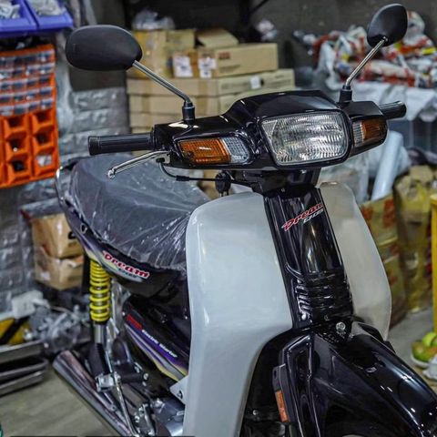 Tem rời Dream Lùn mẫu tím bạc - new 2023 Quyen Decal