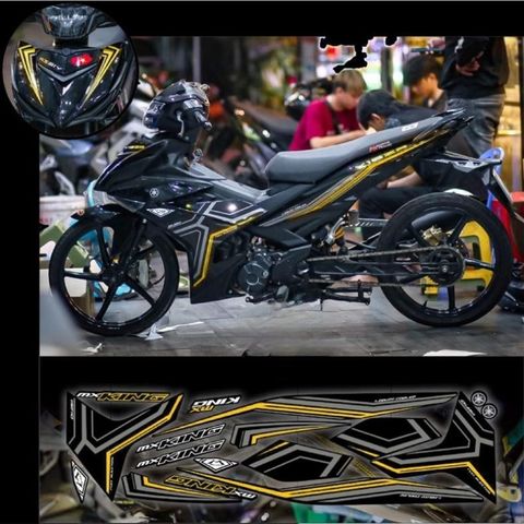 Tem rời Ex 150 full đen y15zr phối đủ màu