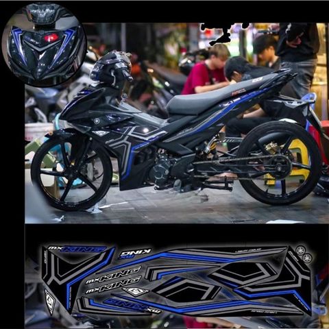 Tem rời Ex 150 full đen y15zr phối đủ màu