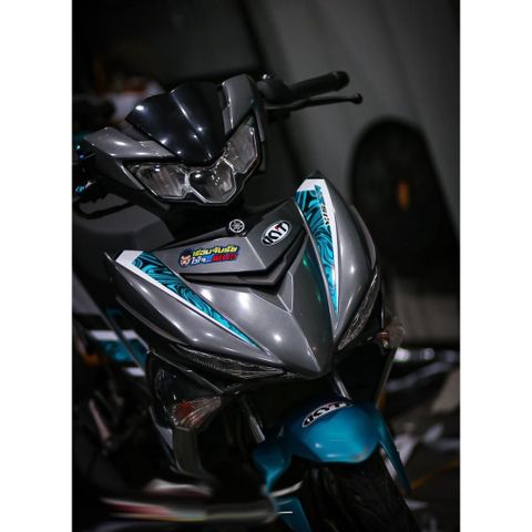 Tem rời Exciter 150 mẫu Y15ZR 2022 phối xanh ngọc xám, in sắc nét, 3 lớp không phai màu CM00026 1 2