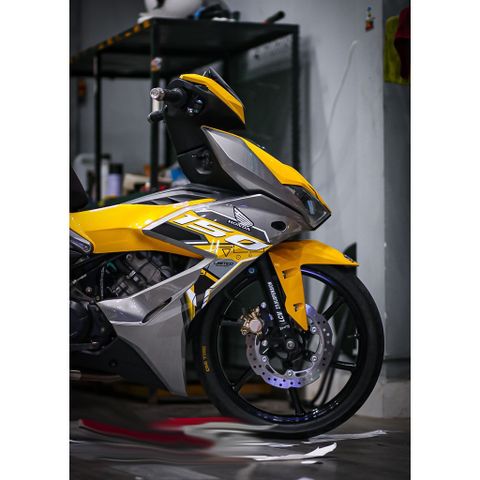 Tem rời Winner X V2 Limited xám vàng, in sắc nét, 3 lớp không phai màu CM00160 1 2