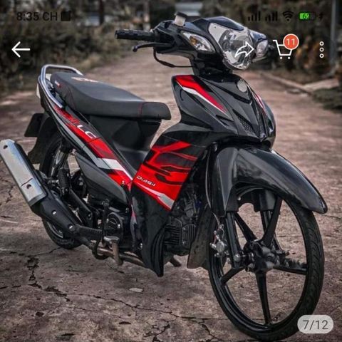 Tem Rời Elengant Lc 50 Dán Xe Đen  - Decal In Chất Lượng