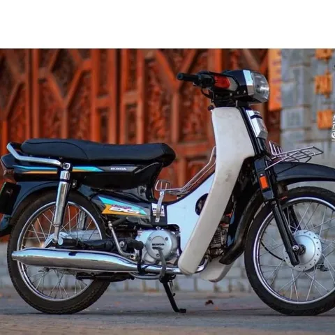[Siêu Sale] TEM RỜI mẫu EX5 Crom xanh ngọc - cam siêu bóng cho honda Dream Quyen Decal