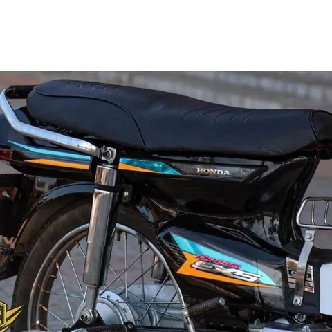 [Siêu Sale] TEM RỜI mẫu EX5 Crom xanh ngọc - cam siêu bóng cho honda Dream Quyen Decal