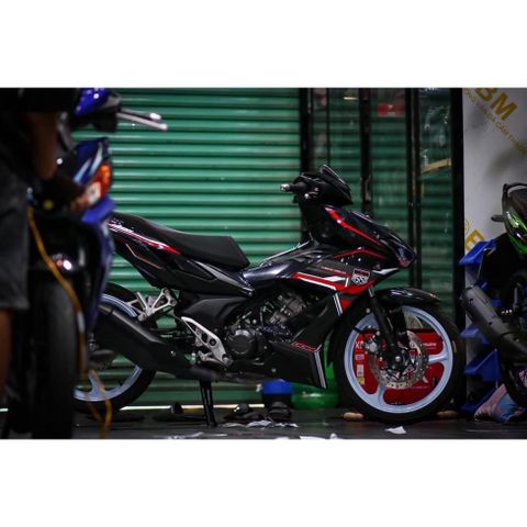 tem rời winner x đỏ đen 2023 , tem 3 lớp bền màu - Decal Cao Cấp Nhất