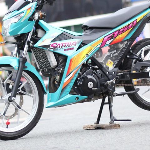 Tem Rời Satria F150 - Tặng Logo Ver 4