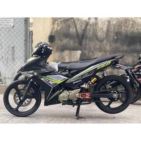 Tem rời exciter full đen phối xanh lá