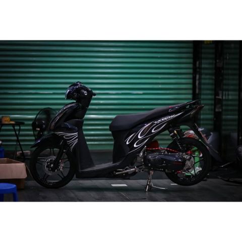 tem rời vision đen tem lửa cực chất mẫu ( Mới )  2023 , tem 3 lớp bền màu - Decal Cao Cấp Nhất