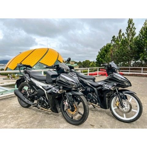 Tem Rời Exciter 155 Dán Xe Đen  - Decal In Chất Lượng